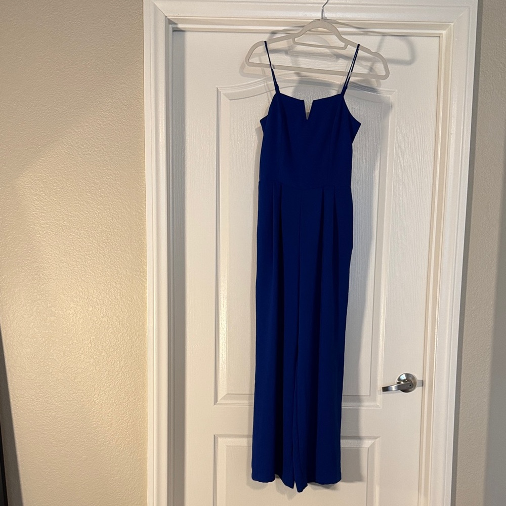 Elegant Blue Jumpsuit